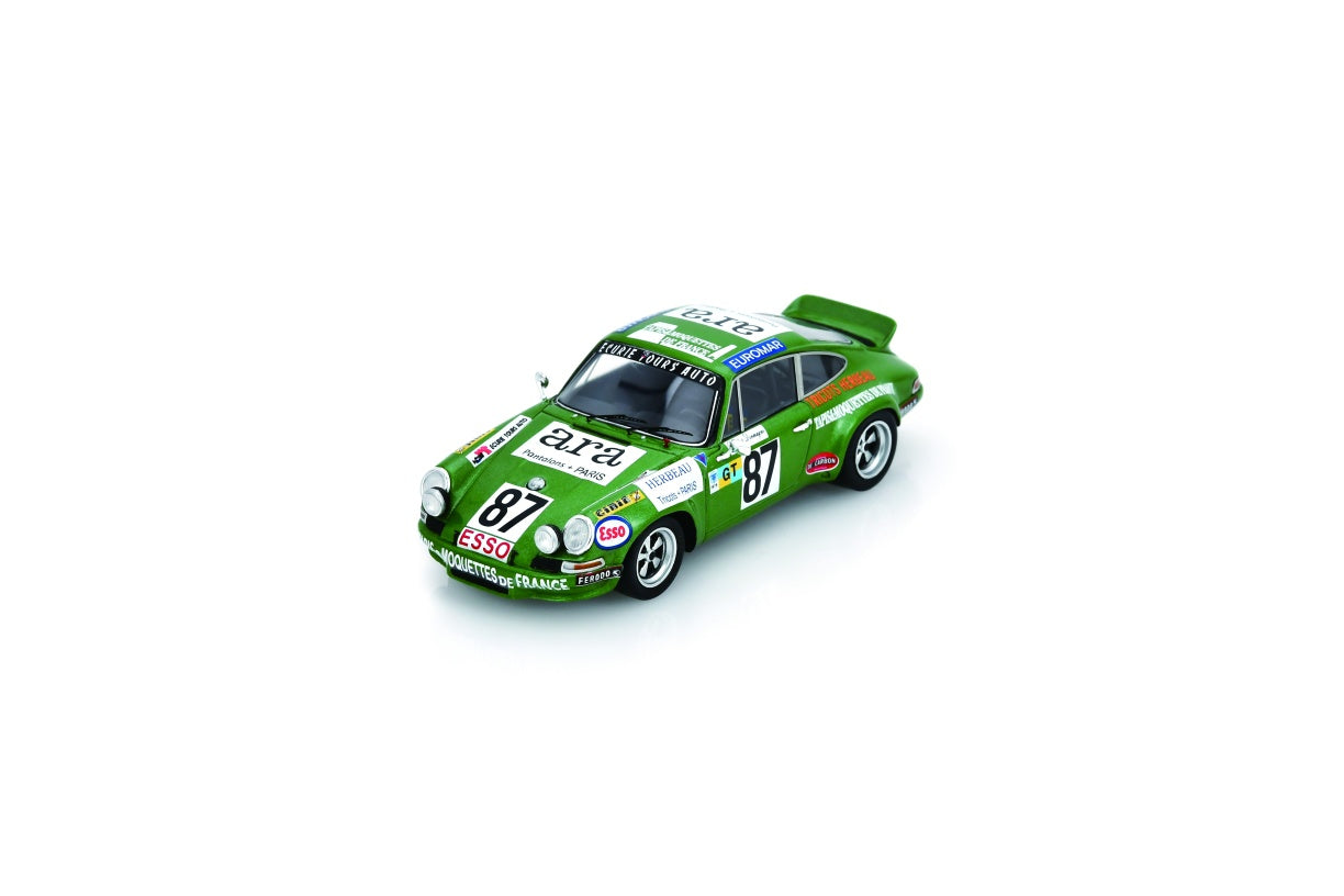 【2025年12月発売予定】 Spark S9812 1/43 Porsche Carrera 2.8 RSR No.87 20th Le Mans 24H 1975 R. Boubet - P. Dermagne