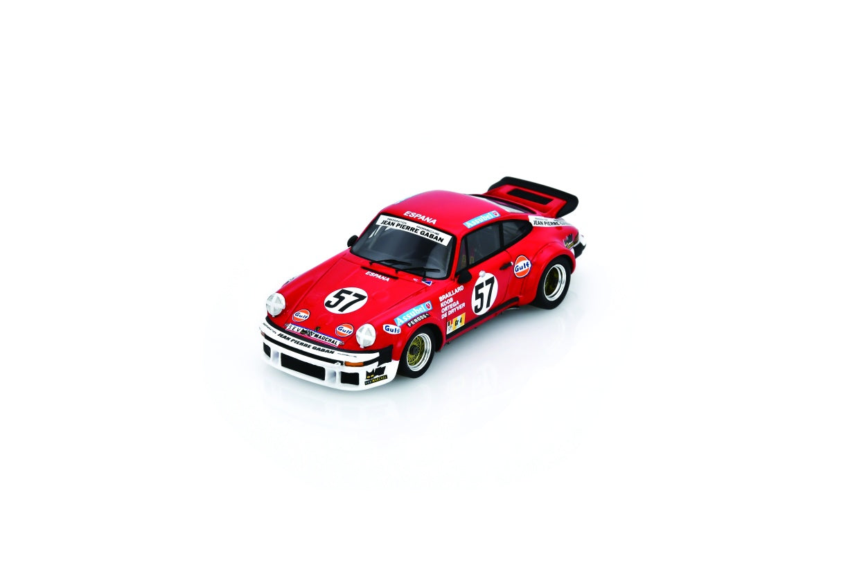 【2025年12月発売予定】 Spark S9829 1/43 Porsche 934 No.57 Le Mans 24H 1977 W. Braillard - G. Ortega - N. Koob
