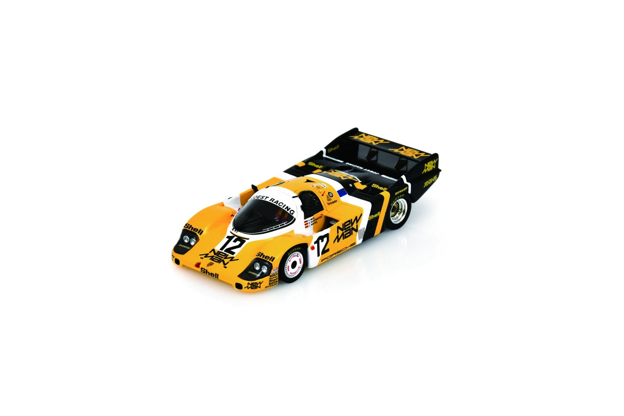【2025年12月発売予定】 Spark S9859 1/43 Porsche 956 No.12 5th Le Mans 24H 1984 V. Merl - D. Schornstein - J. Winter