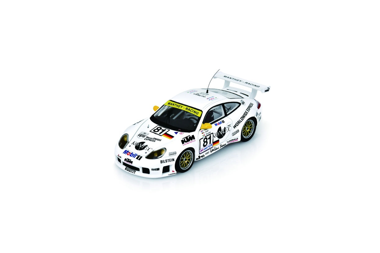 【2026年1月発売予定】 Spark S9934 1/43 Porsche 996 GT3 No.81 Le Mans 24H 1999 U. Alzen - L. Riccitelli - P. Huisman