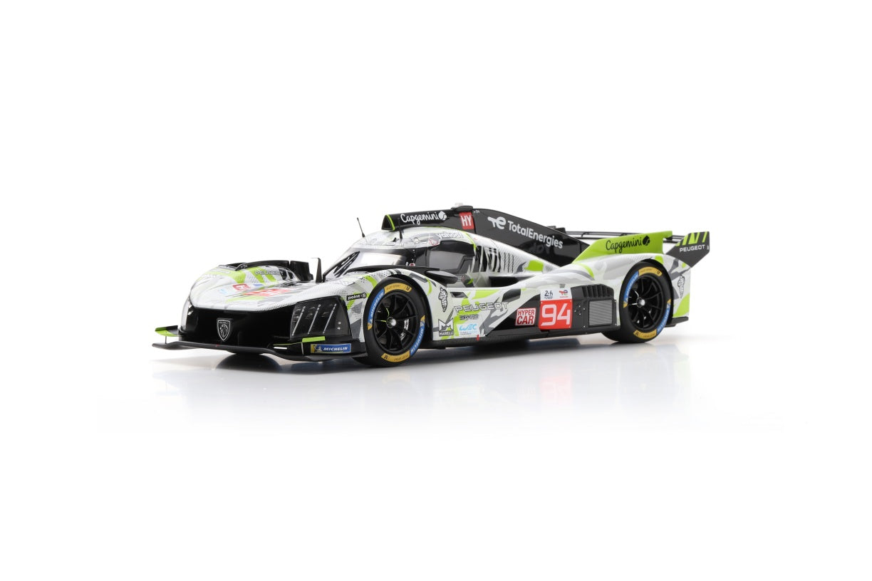 【2025年12月発売予定】 Spark 18S1064 1/18 Peugeot 9X8 No.94 PEUGEOT TOTALENERGIES Le Mans 24H 2025 L. Duval - M. Jakobsen - S. Vandoorne