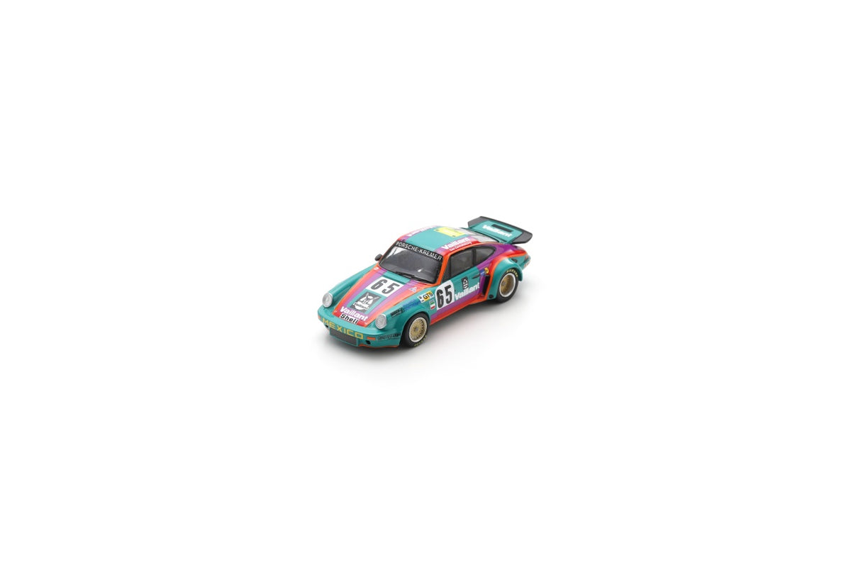 Spark 64S029 1/64 Porsche 911 Carrera RSR 3.0 No.65 24H Le Mans 1975 B. Sprowls - J. Carlos Bolanos - A. Contreras