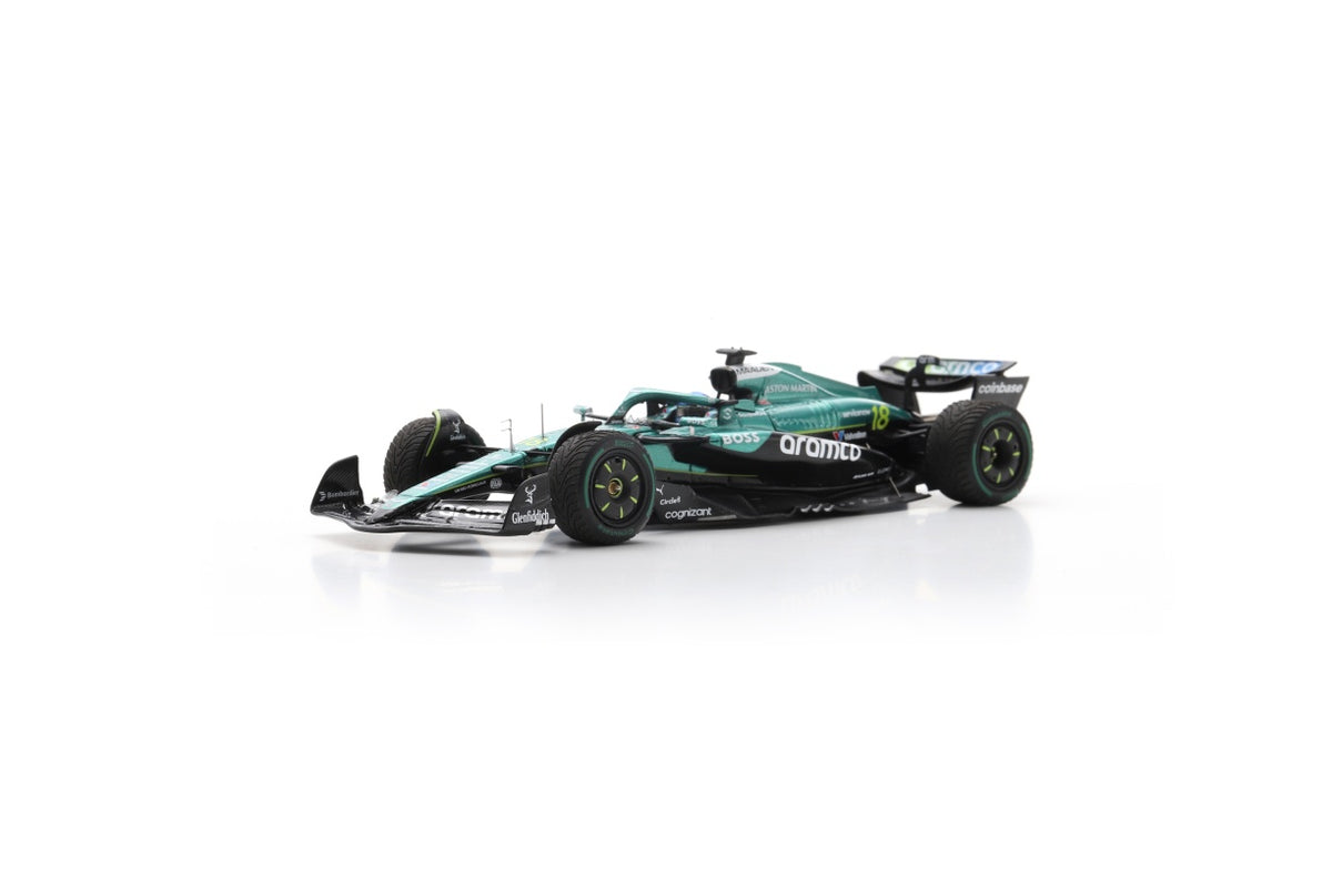 Spark S9588 1/43 Aston Martin No.18 Aston Martin Aramco Formula One Team 6th Australian GP 2025 Lance Stroll