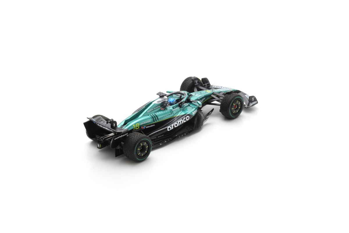 Spark S9588 1/43 Aston Martin No.18 Aston Martin Aramco Formula One Team 6th Australian GP 2025 Lance Stroll