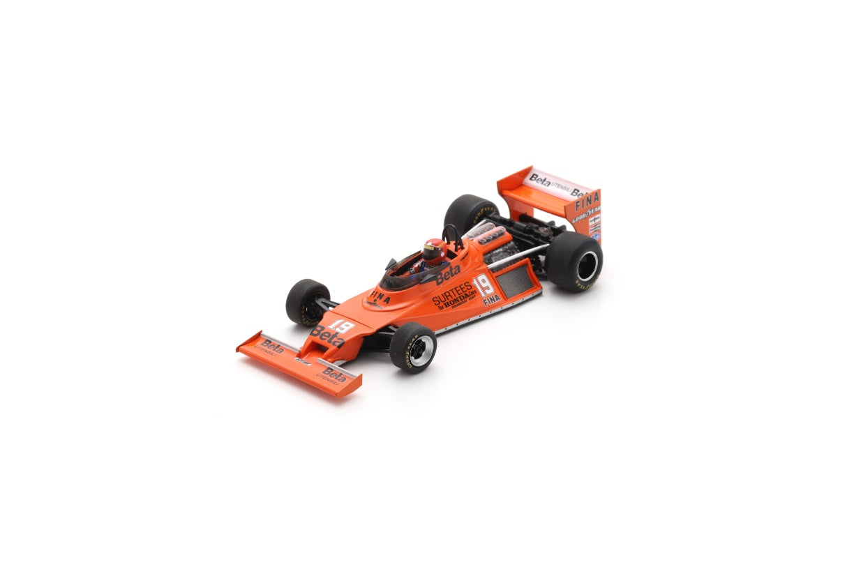 【2026年1月発売予定】 Spark S5405 1/43 Surtees TS20 No.19 British GP 1978 Vittorio Brambilla