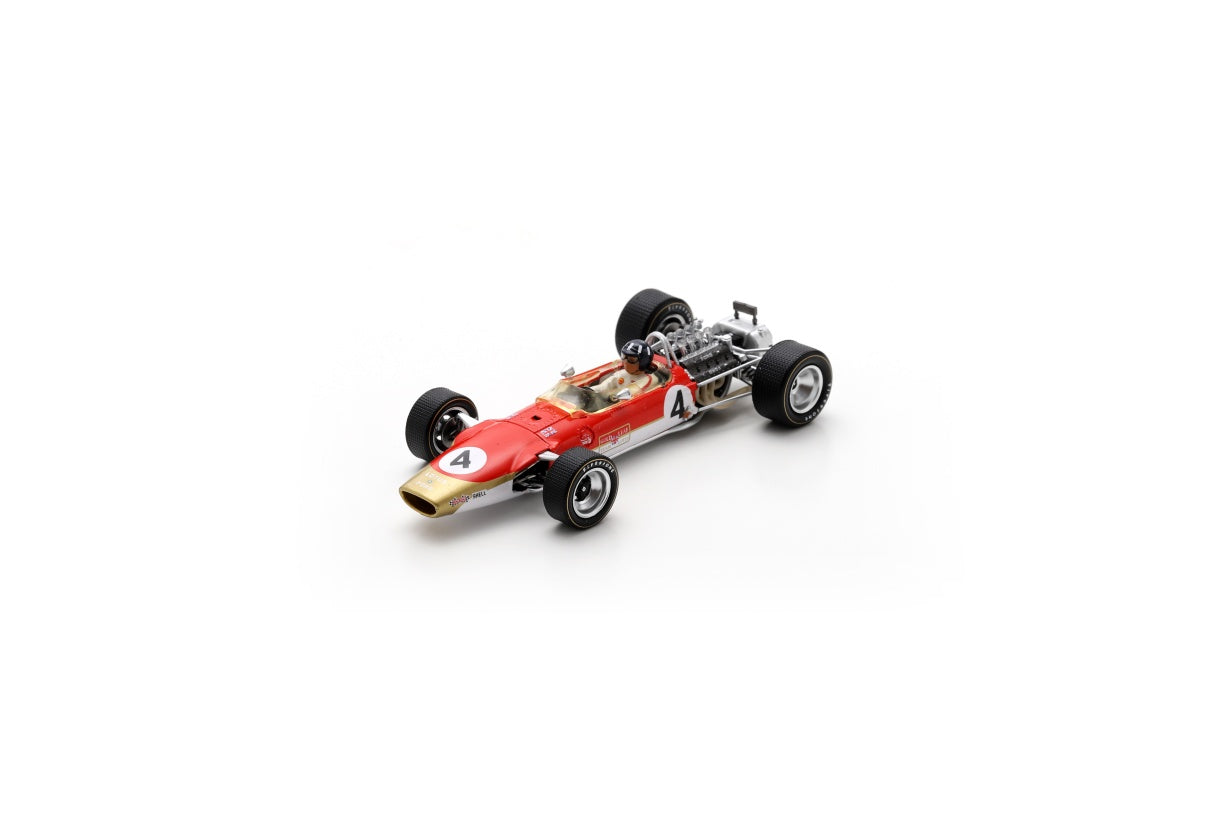 【2026年3月発売予定】 Spark S6388 1/43 Lotus 49 No.4 Race of Champions 1968 Graham Hill