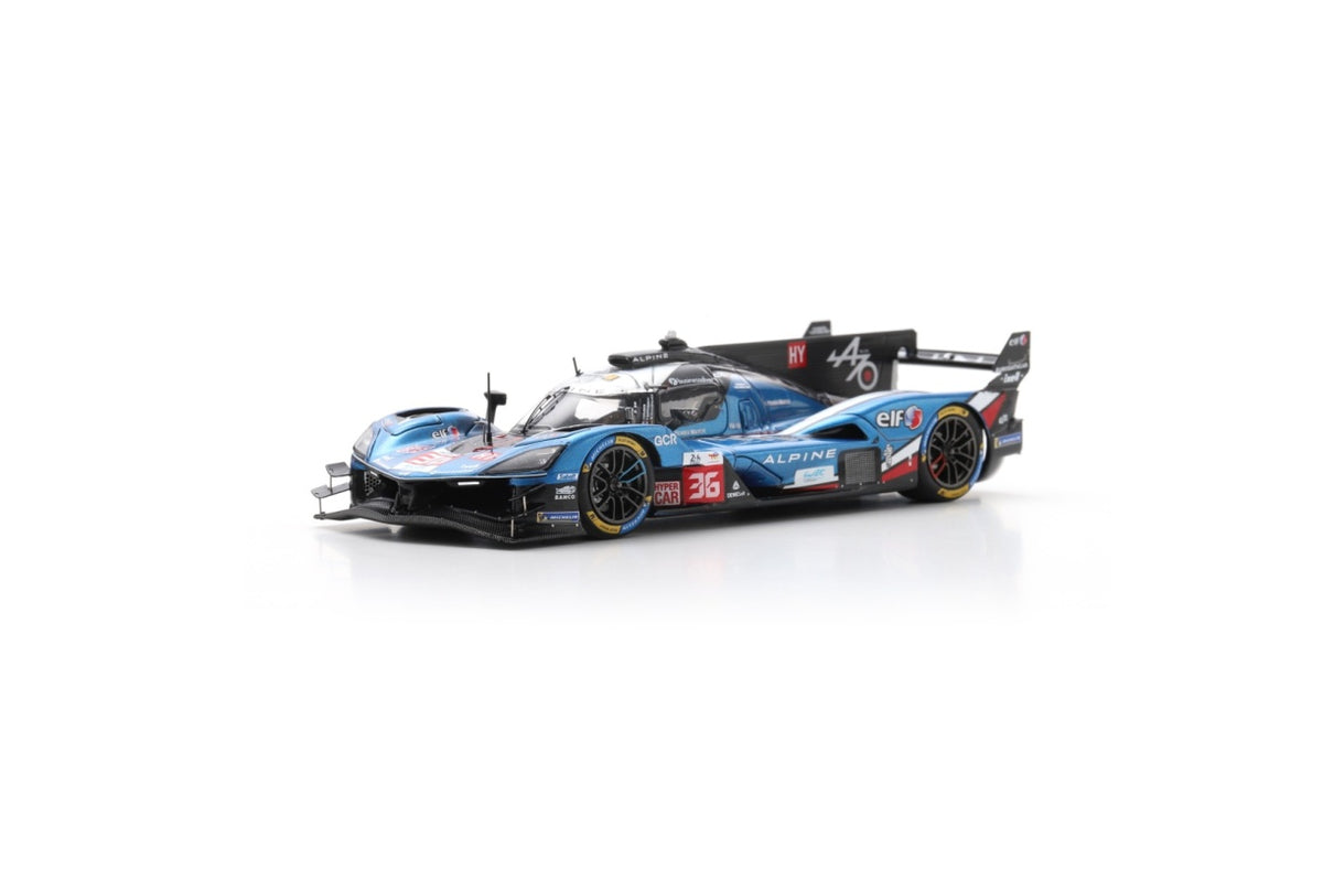 Spark S9265 1/43 Alpine A424 No.36 ALPINE ENDURANCE TEAM 10th Le Mans 24H 2025 M. Schumacher - F. Makowiecki - J. Gounon