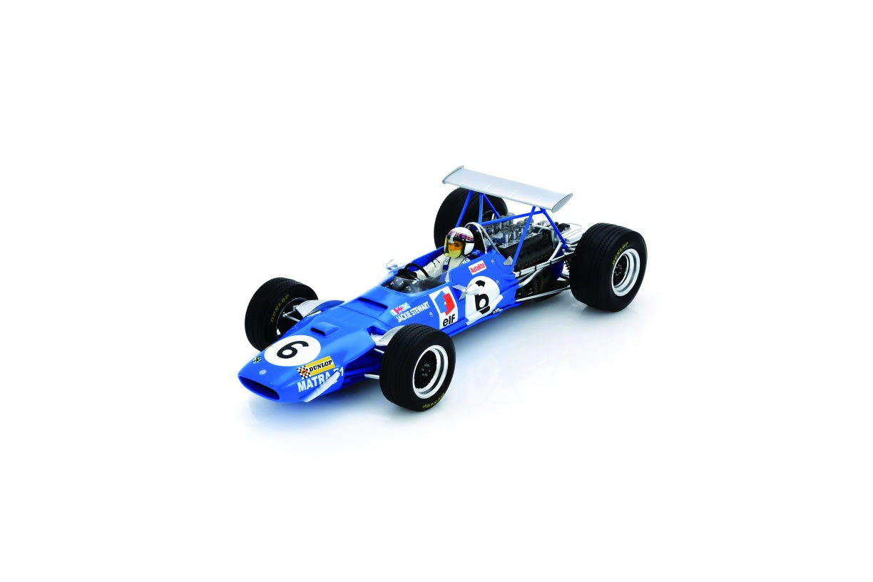 【2026年1月発売予定】 Spark 18S611 1/18 Matra MS10 No.6 Winner German GP 1968 Jackie Stewart