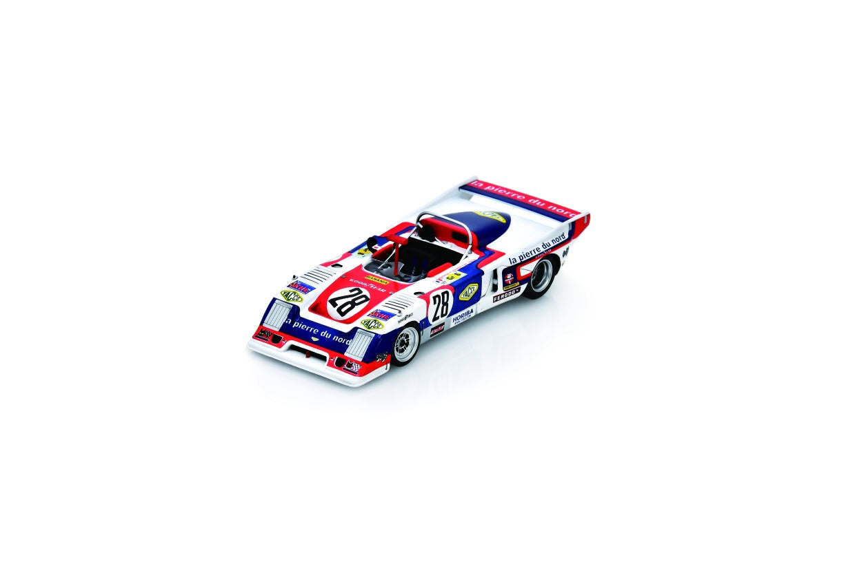 【2026年1月発売予定】 Spark S9416 1/43 Chevron B36 No.28 22nd Le Mans 24H 1979 N. Del Bello - A. Dufréne - B. Verdier