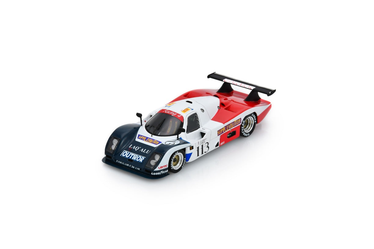 【2026年1月発売予定】 Spark S9508 1/43 Cougar C20 No.113 14th Le Mans 24H 1989 J.C. Anduret - P. Farjon - S. Kasuya