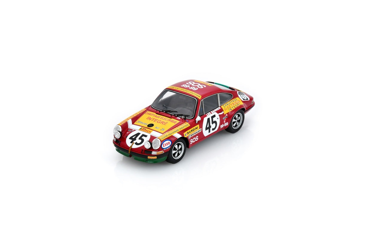 【2026年1月発売予定】 Spark S9779 1/43 Porsche 911 ST 2.5 No.45 Le Mans 24H 1972 D. Bardini - "Lee Banner"