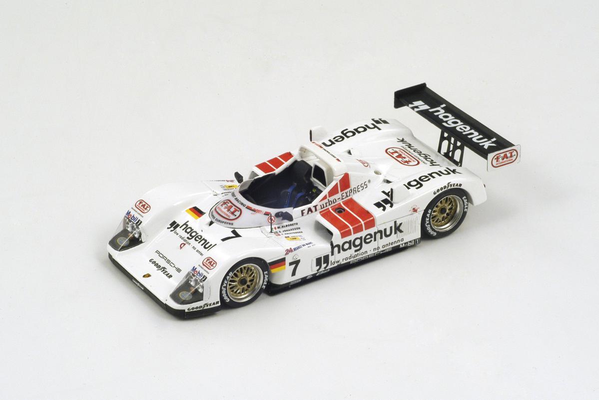 【2026年2月発売予定】 Spark 43LM97 1/43 Joest WSC 95 Porsche No.7 Joest Racing Winner 24H Le Mans 1997 M. Albotero - S. Johansson - T. Kristensen
