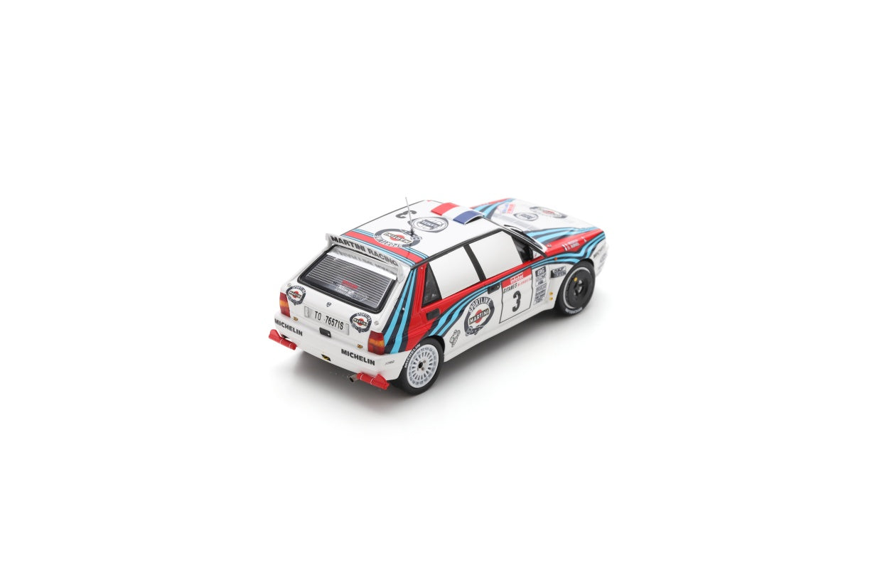 【2026年1月発売予定】 Spark S9017 1/43 Lancia Delta HF Integrale EVO No.3 Winner Tour de Corse - Rally de France 1992 D. Auriol - B. Occell