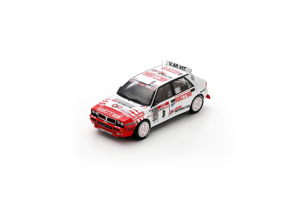 Spark S9020 1/43 Lancia Delta HF Integrale EVO No.8 8th Tour de Corse - Rally de France 1992 P. Liatti - L. Tedeschini