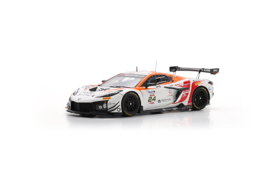 【2026年6月以降発売予定】 Spark SB861 1/43 Chevrolet Corvette Z06 GT3 R No.24 Steller Motorsport 24H Spa 2025 M. Lismont - D. Ali - L. Hanafin - O. Hart
