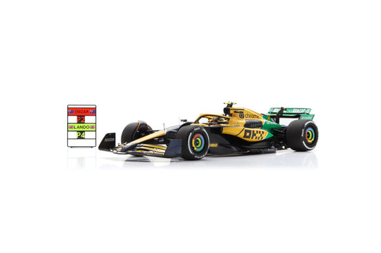 【2026年1月発売予定】 Spark 12S048 1/12 McLaren Formula 1 Team MCL38 No.4 4th Monaco GP 2024 Lando Norris