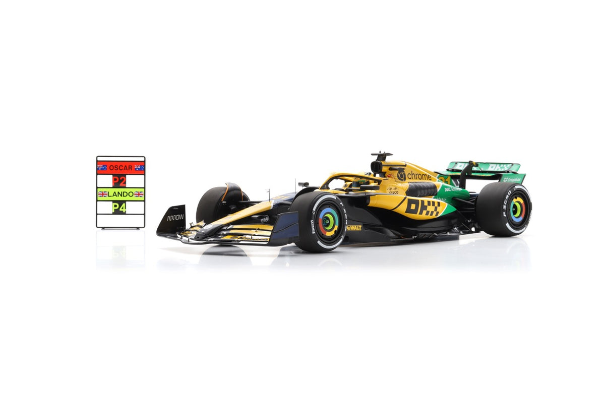Spark 12S049 1/12 McLaren Formula 1 Team MCL38 No.81 2nd Monaco GP 2024 Oscar Piastri