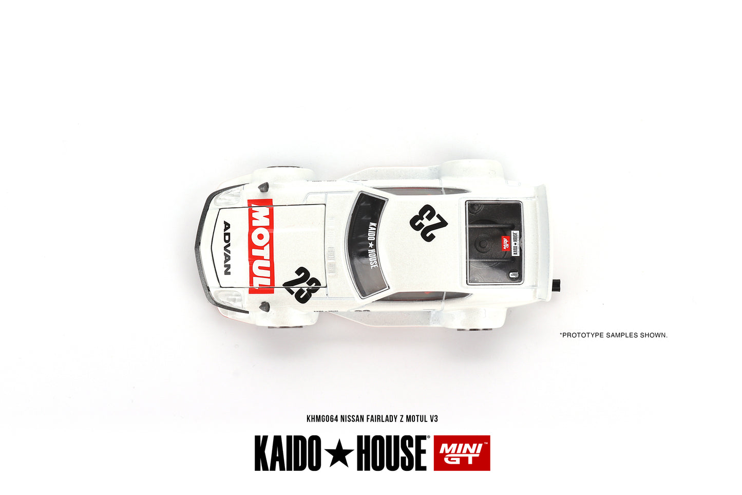 MINI GT KHMG064 1/64 ダットサン KAIDO フェアレディ Z MOTUL V3 (右ハンドル)