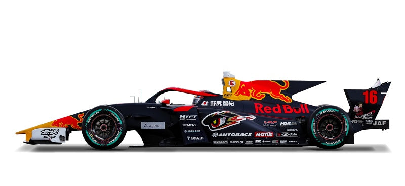 16 野尻 智紀 Tomoki Nojiri TEAM MUGEN SUPER FORMULA 2024 SF23 Spark SFJ032 1/43