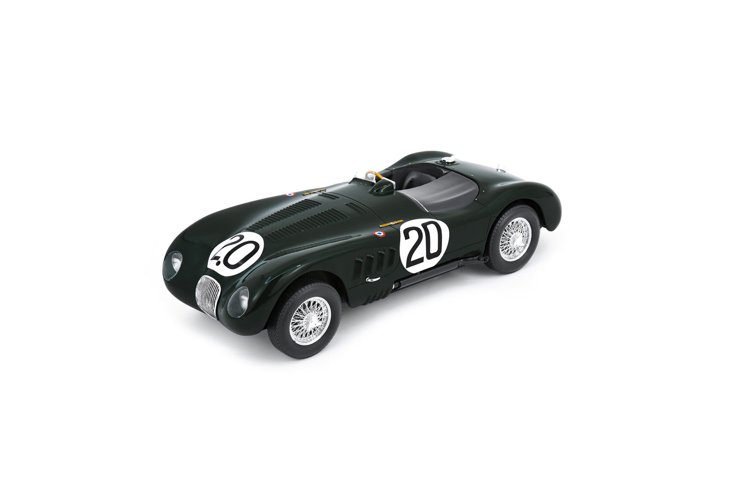 Spark 18LM51 1/18 Jaguar XK 120 C No.20 Winner Le Mans 24H 1951 P. Walker – P. Whitehead