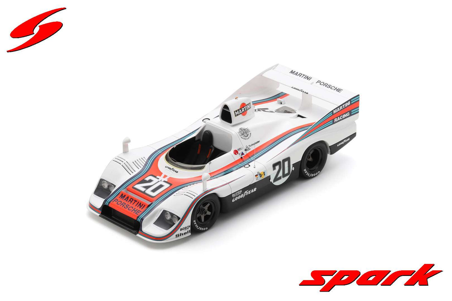 Spark 18LM76 1/18 Porsche 936 No.20 Winner 24H Le Mans 1976 J. Ickx - G. van Lennep