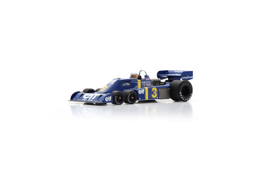 【2026年9月発売予定】 Spark 18S1027 1/18 Tyrrell P34 No.3 Winner Sweden GP 1976 Jody Scheckter