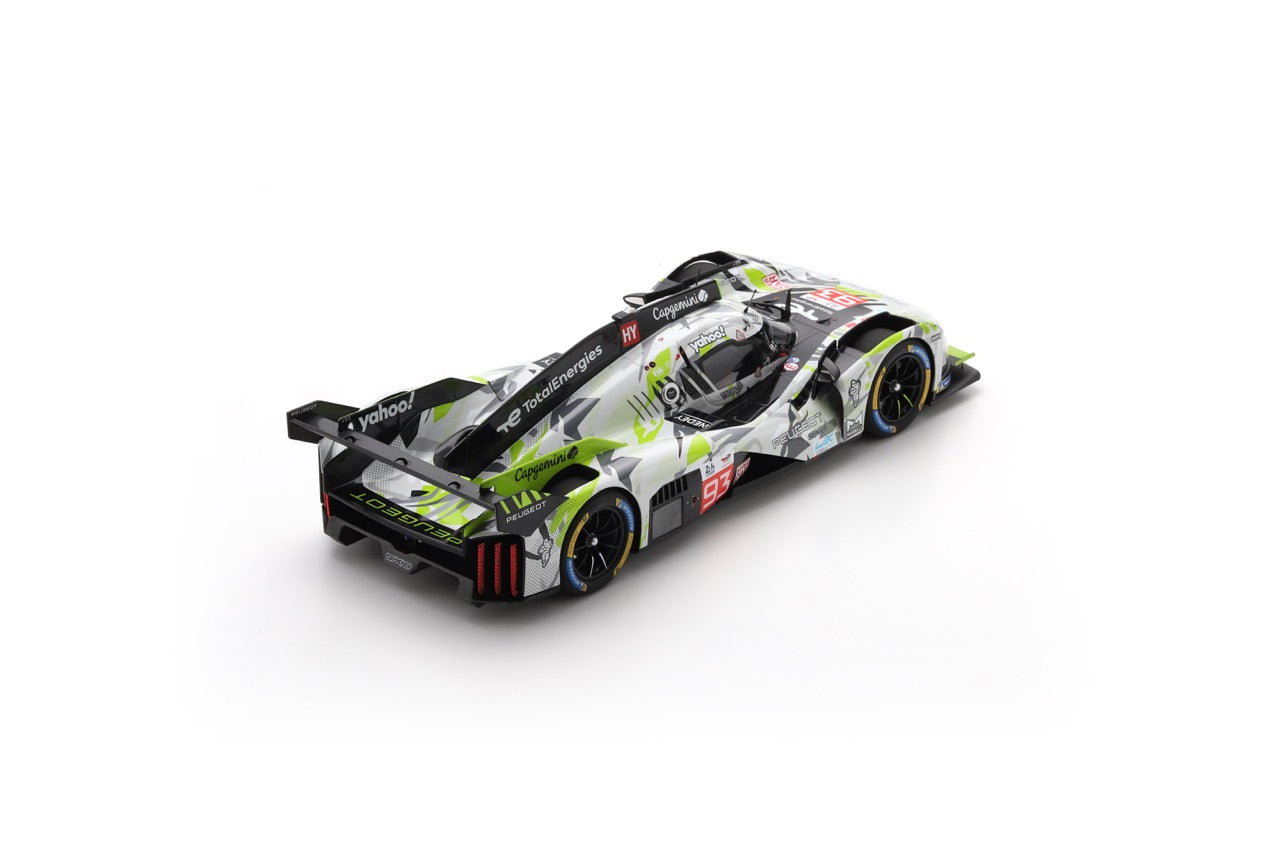 Spark 18S1063 1/18 Peugeot 9X8 No.93 PEUGEOT TOTALENERGIES Le Mans 24H 2025 P. Di Resta - M. Jensen - J. Vergne