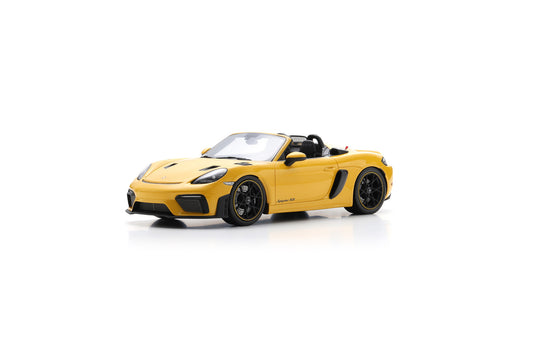 【2026年5月以降発売予定】 Spark 18S1091 1/18 Porsche 718 Spyder RS - Speed Yellow - 2023