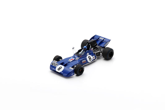 【2025年10月発売予定】 Spark 18S359 1/18 Tyrrell 004 No.8 French GP 1972 Patrick Depailler