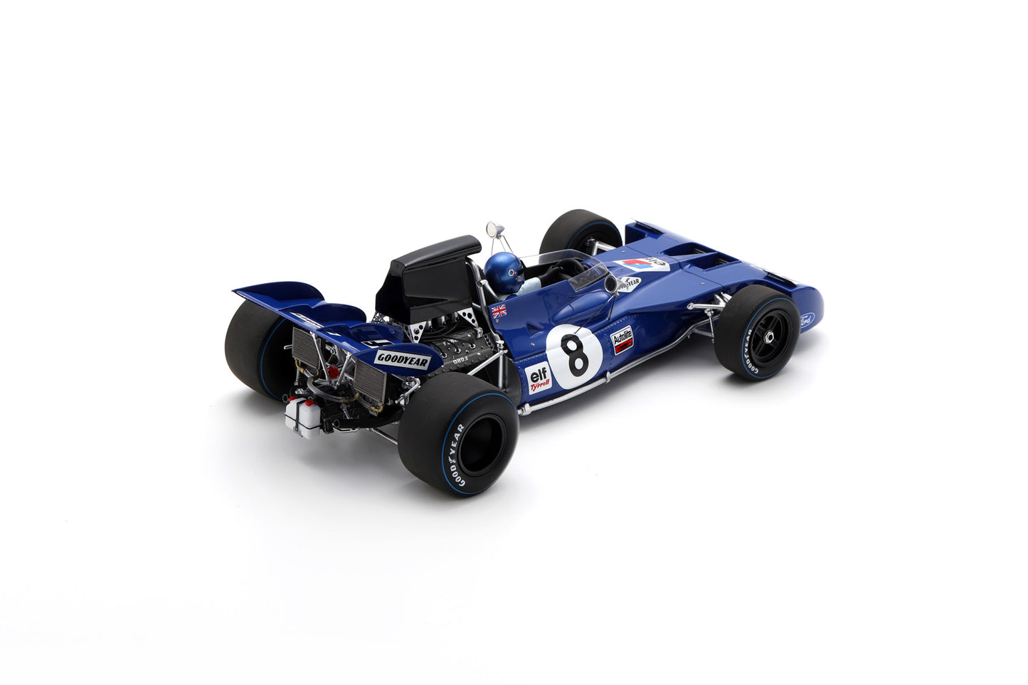 【2025年10月発売予定】 Spark 18S359 1/18 Tyrrell 004 No.8 French GP 1972 Patrick Depailler