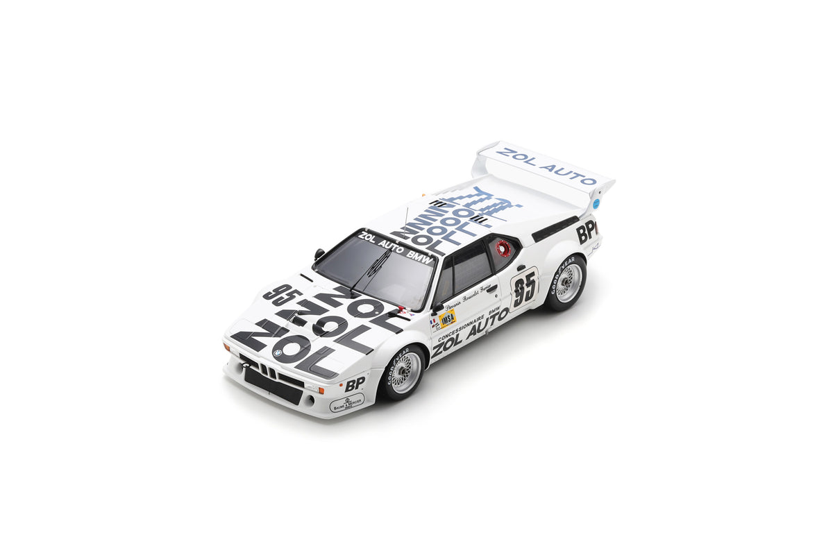 Spark 18S374 1/18 BMW M1 No.95 Le Mans 24H 1980 F. Servanin - L. Ferrier - P-F. Rousselot