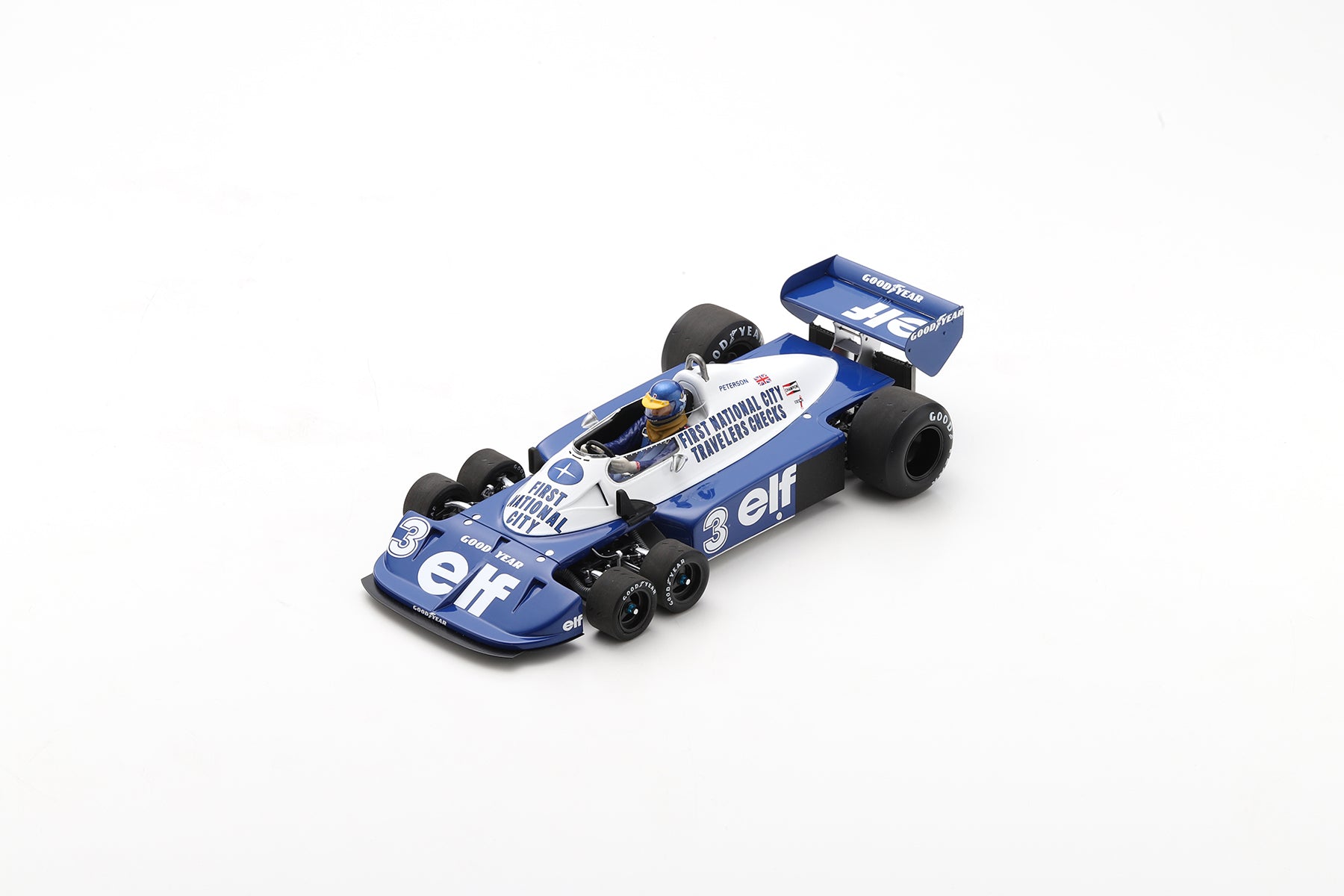 一部予約！】 Tyrrell Spark 1/43 P34 ロム特注 1977 日本GP ミニカー 