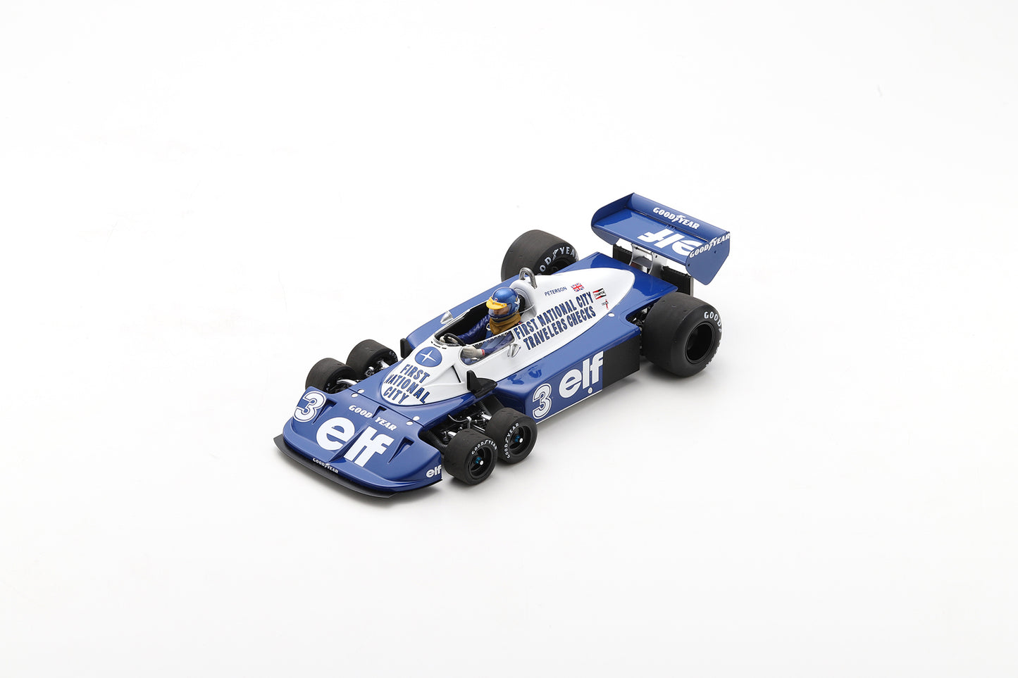 Spark 18S572 1/18 Tyrrell P34 No.3 German GP 1977 Ronnie Peterson