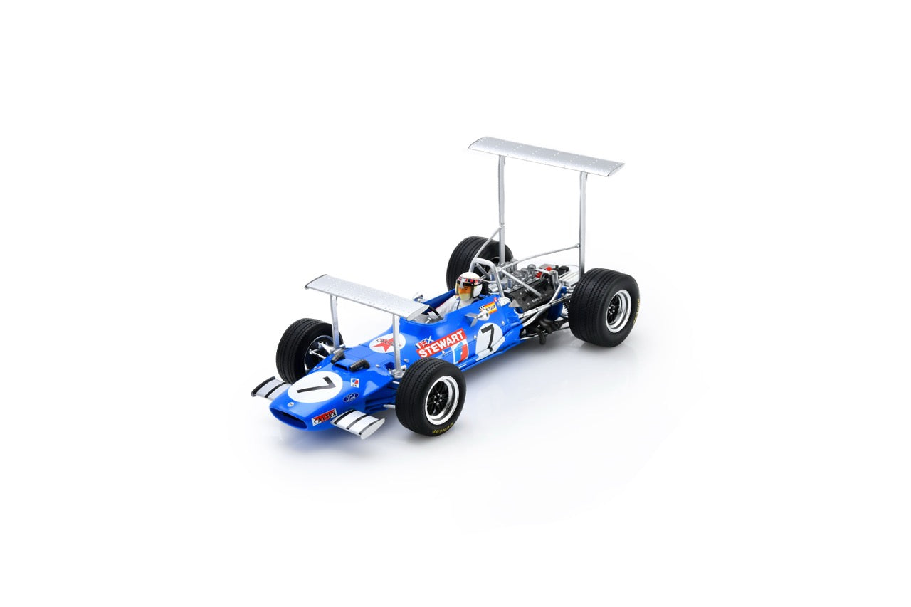 【2026年9月発売予定】 Spark 18S612 1/18 Matra MS10 No.7 Winner South African GP 1969
Jackie Stewart