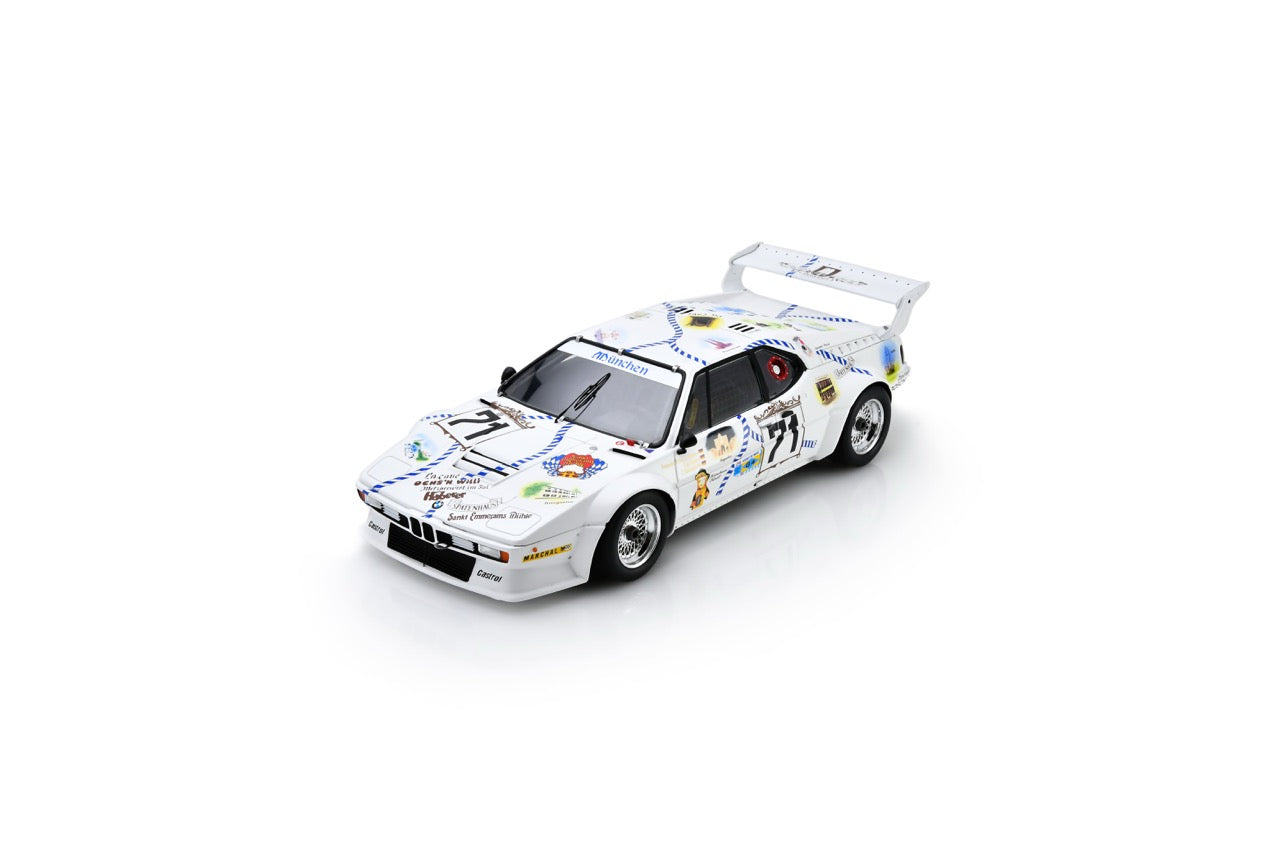 【2026年9月発売予定】 Spark 18S616 1/18 BMW M1 No.71 Le Mans 24H 1981
C. Danner - L. von Bayern - P. Oberndorfer