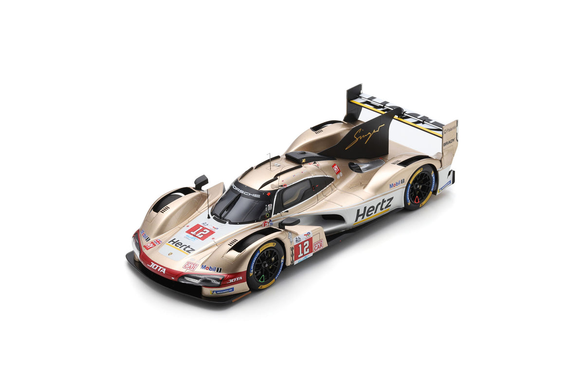 Spark 18S646 1/18 Porsche 963 No.12 HERTZ TEAM JOTA 8th Le Mans 24H 2024 W. Stevens - N. Nato - C. Ilott