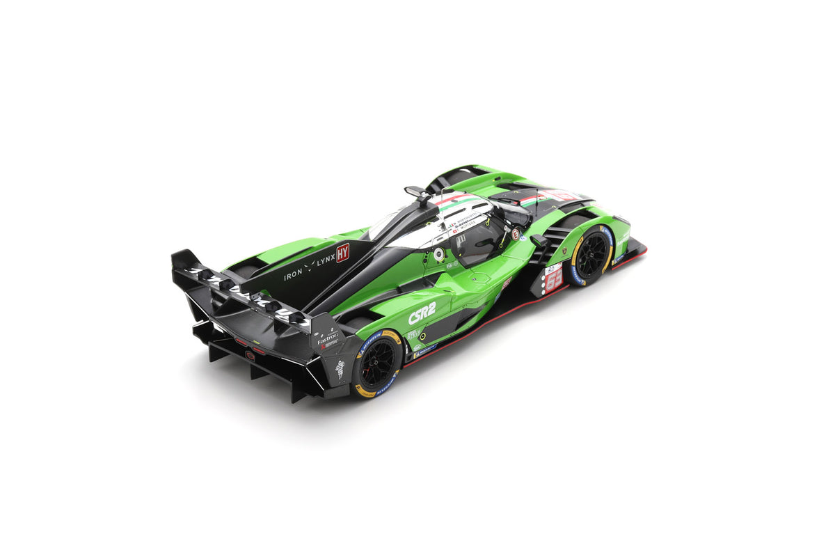 Spark 18S651 1/18 Lamborghini SC63 No.63 LAMBORGHINI IRON LYNX 10th Le Mans 24H 2024 M. Bortolotti - D. Kvyat - E. Mortara
