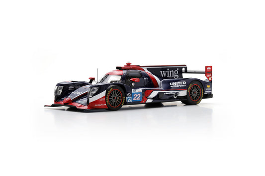 Spark 18S654 1/18 Oreca 07 - Gibson No.22 UNITED AUTOSPORTS Winner LMP2 class Le Mans 24H 2024 O. Jarvis - B. Garg - N. Siegel