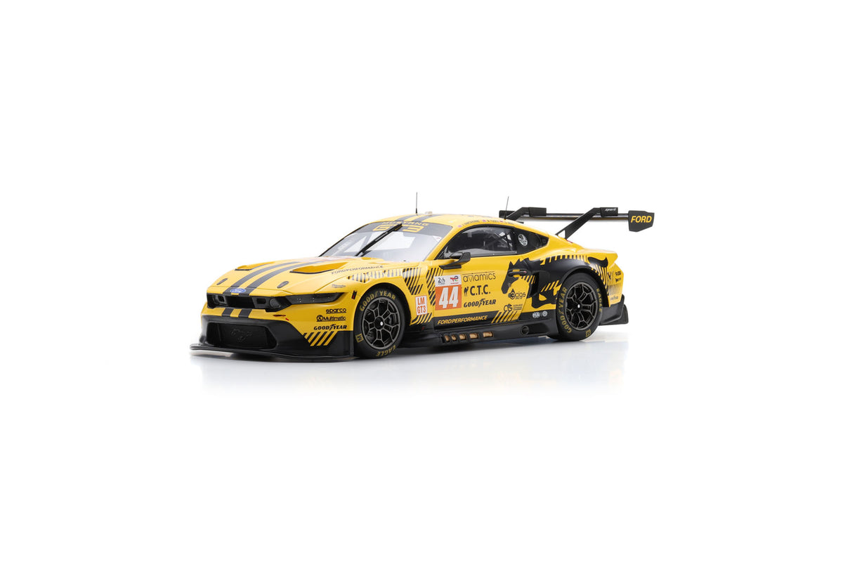 Spark 18S657 1/18 Ford Mustang GT3 No.44 PROTON COMPETITION Le Mans 24H 2024 J. Hartshorne - B. Tuck - C. Mies
