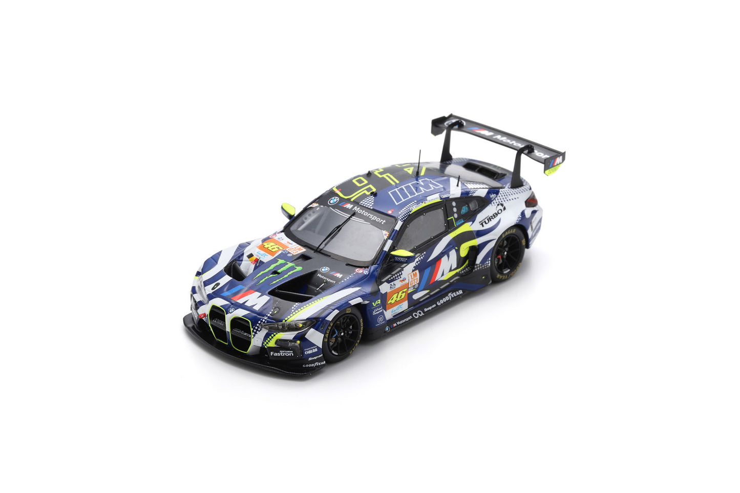 Spark 18S669 1/18 BMW M4 GT3 No.46 Team WRT Le Mans 24H 2024 V. Rossi - A. Al Marthy - M. Martin
