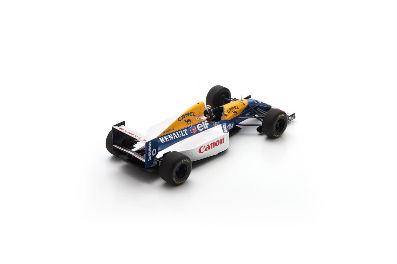 【2026年9月発売予定】 Spark 18S734 1/18 Williams FW15C No.0 Winner Italian GP 1993
Damon Hill