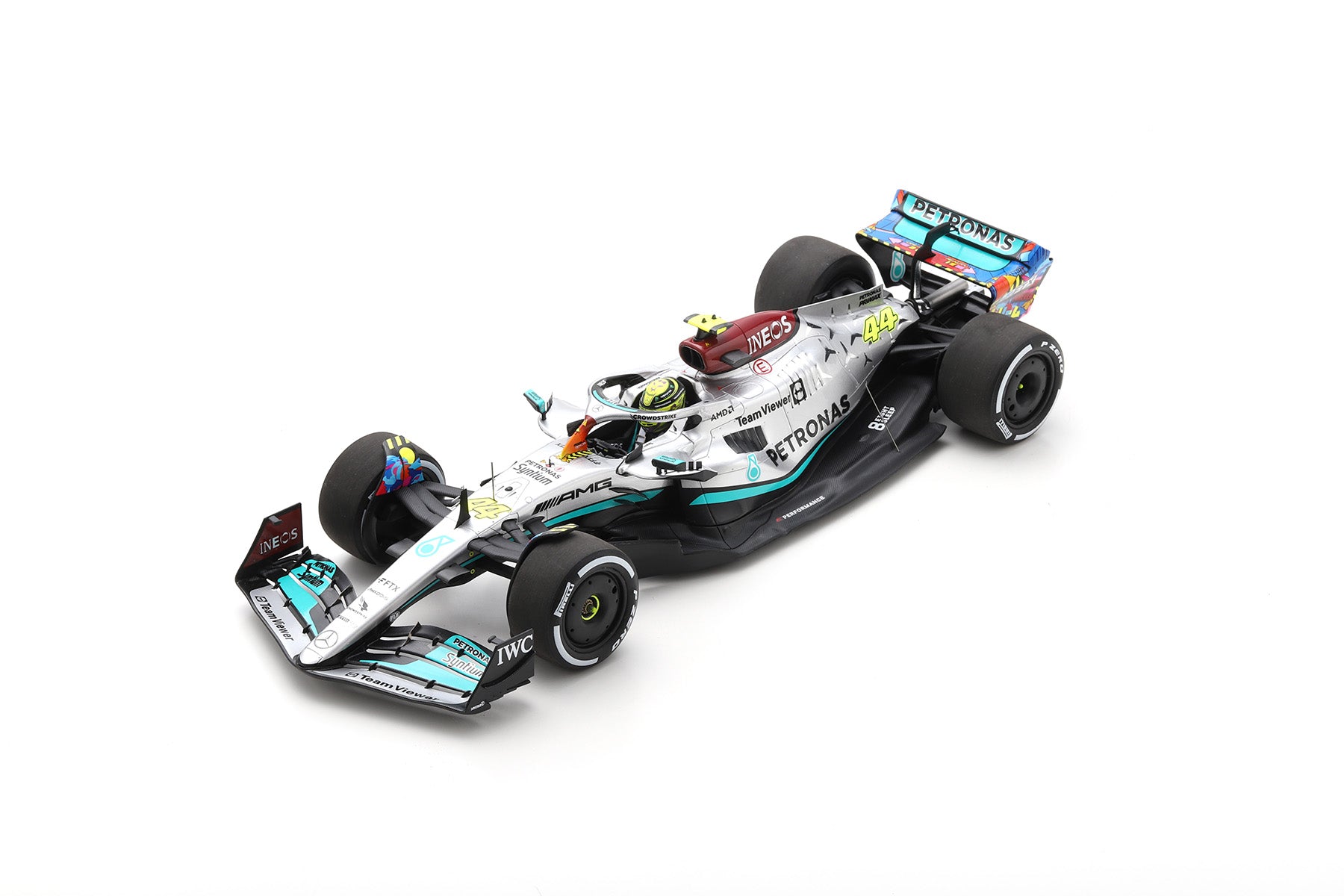 Spark 18S765 1/18 Mercedes-AMG Petronas F1 W13 E Performance No.44