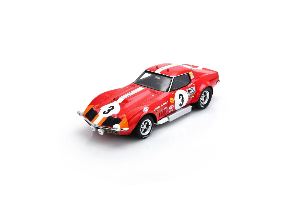 【2026年12月発売予定】 Spark 18S851 1/18 Corvette C3 No.3 Le Mans 24H 1968
U. Maglioli - H. Greder