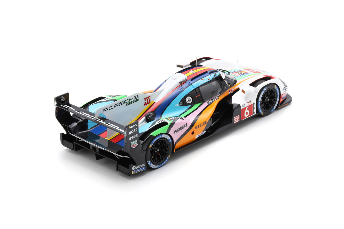 Spark 18S913 1/18 Porsche 963 No.6 PORSCHE PENSKE MOTORSPORT Le Mans 24H 2023 K. Estre - A. Lotterer - L. Vanthoor