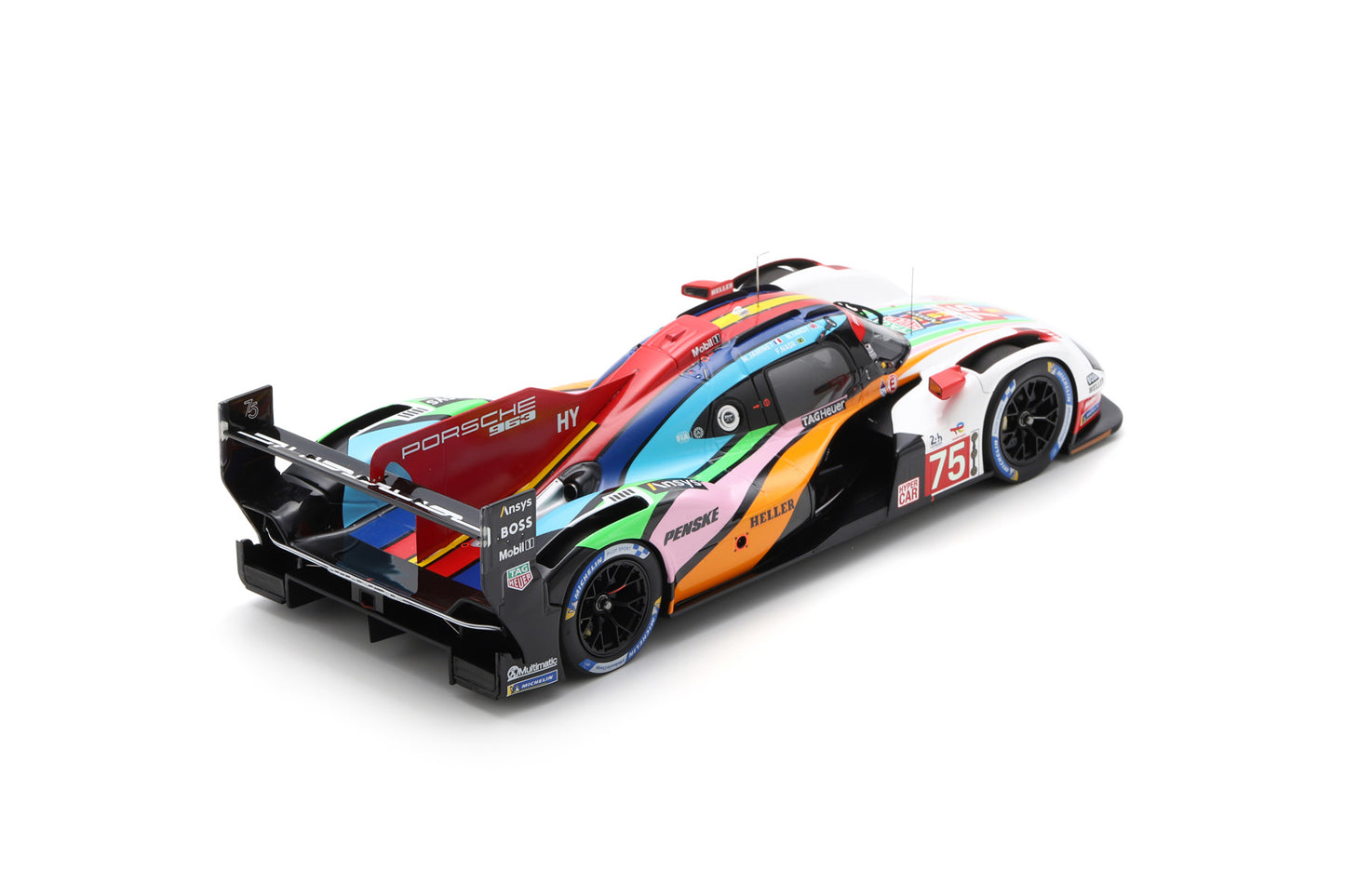 Spark 18S917 1/18 Porsche 963 No.75 PORSCHE PENSKE MOTORSPORT Le Mans 24H 2023 F. Nasr - M. Jaminet - N. Tandy
