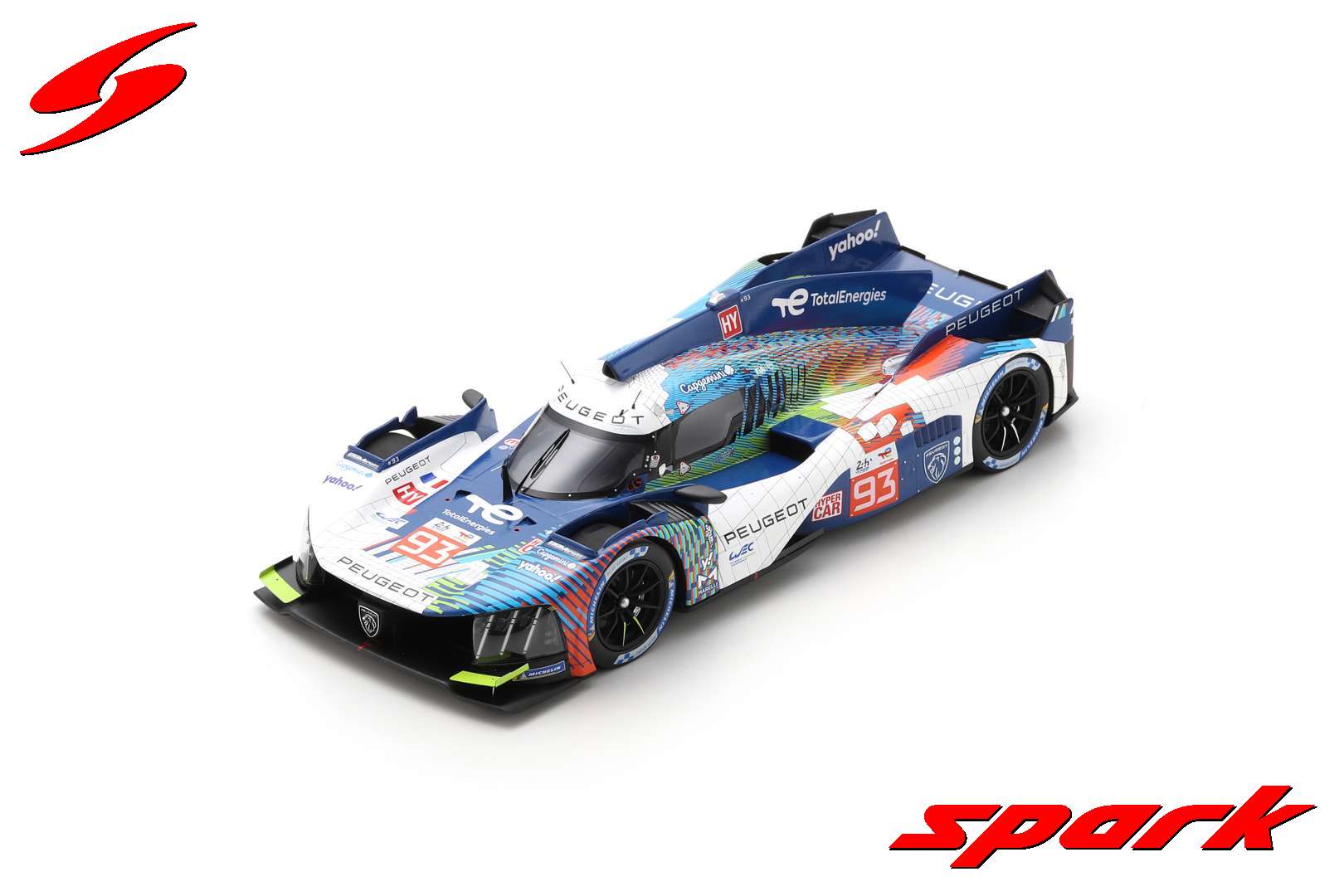 2024年4月発売予定】 Spark 18S918 1/18 Peugeot 9X8 No.93 PEUGEOT 