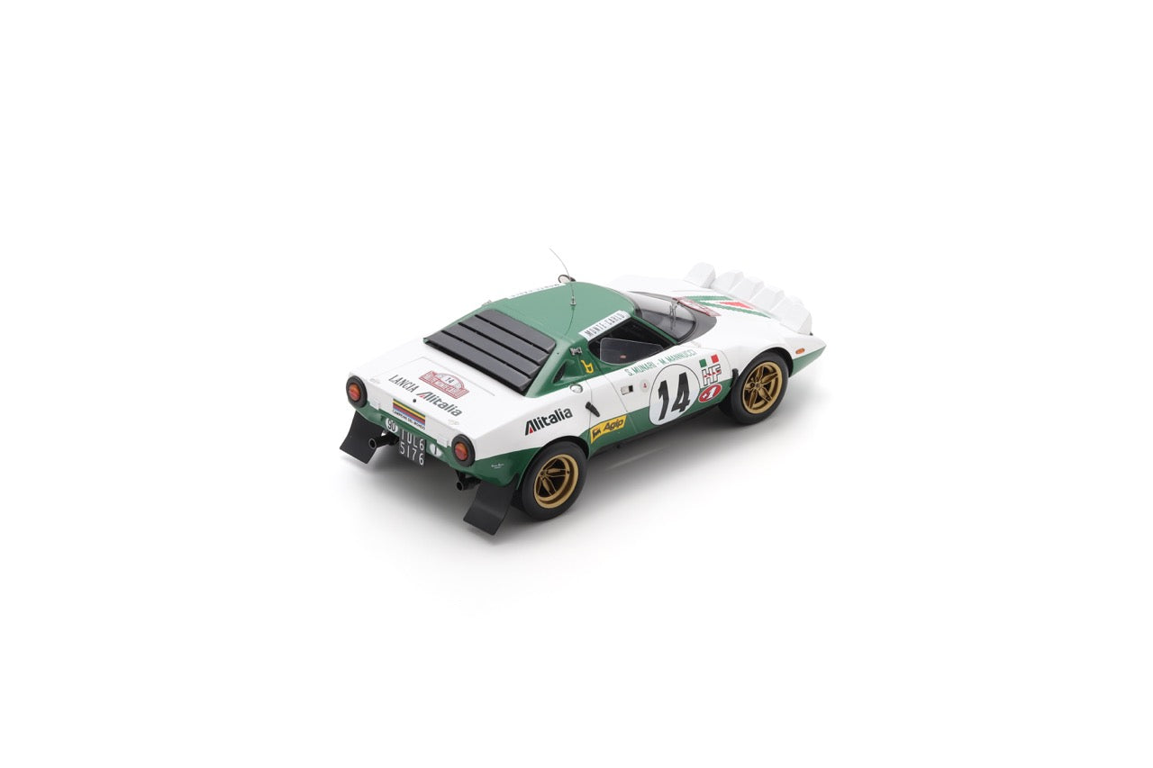【2026年9月発売予定】 Spark 18S945 1/18 Lancia Stratos No.14 Winner Monte Carlo Rally 1975
S. Munari - M. Mannucci
