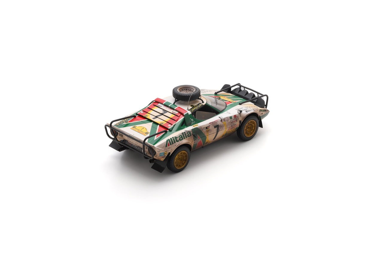 【2026年12月発売予定】 Spark 18S948 1/18 Lancia Stratos HF No.7 3rd Safari Rally 1977
S. Munari - P. Sodano