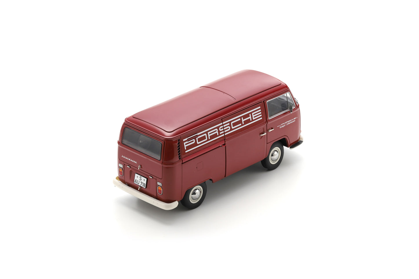 【2026年9月以降発売予定】 Schuco 18U00159 1/18 VW T2a box van PORSCHE