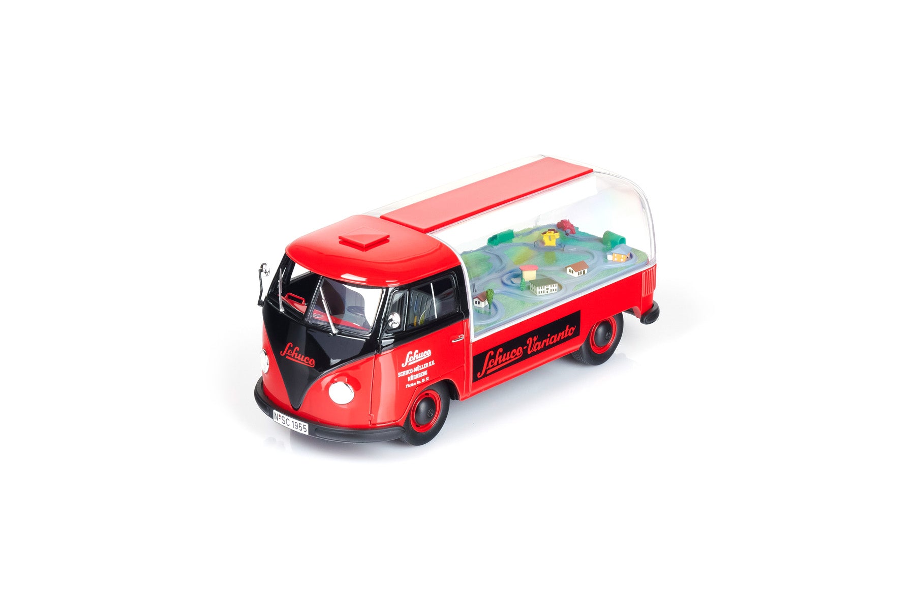 Schuco　ミニカー　① Schuco 18U00181 1/18 VW T1 Advertisment Car 